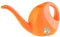 KADAX Annaffiatoio piccolo, 2L, Annaffiatoio universale, Annaffiatoio plastica con beccuccio lungo, Annaffiatoio per piante, Annaffiatoio con impugnatura comoda (arancione)