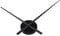 Coraltree 3D Wanduhr Zeiger Kit DIY Wandaufkleber Wanduhr Quarzuhr Zubehör (Black)