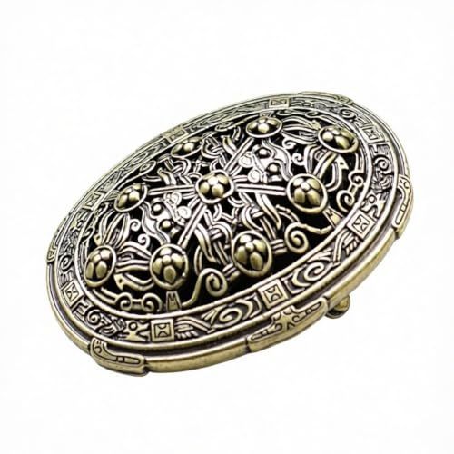 HCMA Legendry Nordic Viking Brooch for Women Sweden Scandinavian Viking Brosch Jewelry Talisman