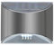 Grundig Solarlampe für Außen - Außenlampe - Wandlampe - 4x LED - Ein- und Ausschalter - Edelstahl