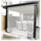 WZYJLyds Paneles Laterales de Lona Impermeable Transparente, Cortinas de Lona Exterior Lona de Plástico PVC para Pérgola, Porche, Patio, Cenador, Cochera, con Ojales (Color : Clear, Tamaño : 2.5x3m)