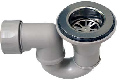 Geberit PILETTA per Piatto Doccia Ø 60 con GRIGLIA Uscita Ø 40 H 12,5 150.071.21.1