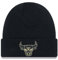 New Era Chicago Bulls NBA Black Metallic Badge Beanie - One-Size
