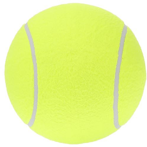 Housoutil 2st Kinderspielzeug Riesiger Tennisball Spielset Für Kinder 24cm Große Tennisbälle Tennisball Im Freien Strandspielzeug Für Kinder 9,5-Zoll-Tennisball Hundeball Haustier