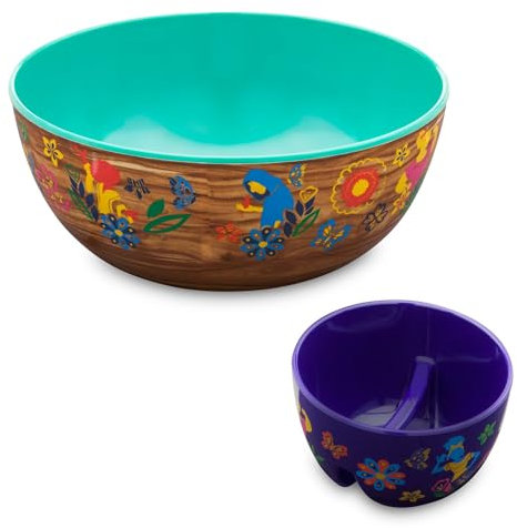 Disney Store Ensemble de bols à frites et trempettes Encanto - Cadeaux de pendaison de crémaillère pour hommes, femmes et enfants