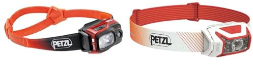 PETZL SWIFT RL or E095BB01 & Lampe ACTIK CORE - Unisex, Rouge, Taille Unique