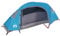 vidaXL Kuppel Campingzelt 1 Person, Kuppelzelt mit Netzwände, Wasserdicht Wurfzelt mit abnehmbarem Überzelt, Blau 185T Polyester