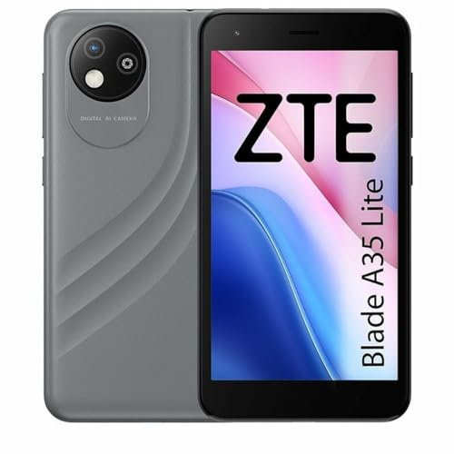ZTE Blade A35 Lite Smartphone, 12,4 cm (4,95 Zoll), 2 GB RAM, 32 GB, Grau