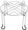 Support de Filtre à Eau Robuste en Acier Inoxydable pour Berkey Big, Travel, Royal avec Pieds Amovibles, 6 Pouces de Hauteur, 9 Pouces de Diamètre pour les Systèmes de Filtration