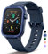 Mgaolo Kids Smart Watch,Fitness Tracker with Heart Rate Sleep Monitor for Boys Girls,Waterproof Activity Tracker Pedometer Step Counter for Fitbit Android iPhone (used without app/phone) (Blue)