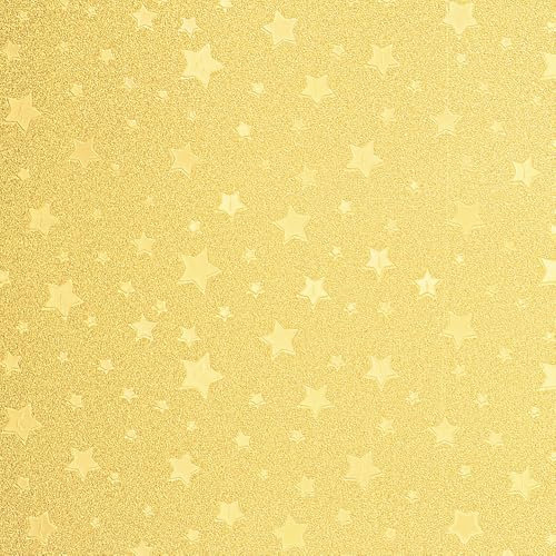 10 Lichteffekt-Folien | Zum Basteln & Dekorieren mit Lichterketten, LED-Lichtern | DIY Laternen & Windlichter | Basteln für Advent & Weihnachten (Sterne, DIN A4)