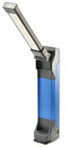 HÖGERT TECHNIK Werkstattlampe 800 lm, 4 Betriebsmodi, COB-LED, stufenlos dimmbar, Powerbank, USB-C, 2 Achsen Kopfverstellung, Magnet, Klemme, Haken, 3,65 V, 4000 mAh Akku