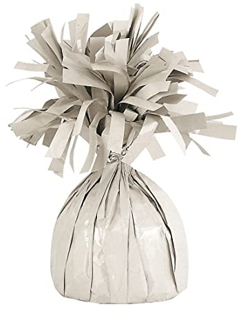 Unique 85645 Folienballon-Gewicht, Matte Nudefarbe, (1 Stück), Nude