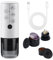 Fiorky Machine à expresso électrique portable, machine à café à expresso électrique 2 en 1, cafetière sans fil multifonctionnelle cafetière voiture pour la cafetière RV Travel pour camping