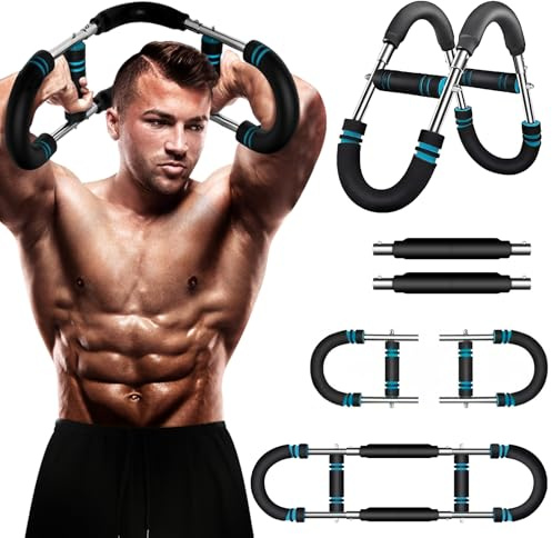 71Nmly Twiter Arm Traier, Adjutale Chet Exercier, Chet Exteder, Removale Deig, Portale Srig Fite Equimet for Home, Office, Travel Workout