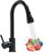 VIGIME Kitchen Sink Taps Mixer with Pull Out Sprayer, Stainless Steel Kitchen Faucets, 360° Swivel 3 Modes Single Handle Arc Pull Down Modern Sink Faucet for RV Bar Farmhouse (Matte Black)
