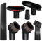Vonsera Staubsauger Düsen Set, 7 Stück Staubsauger Düsenset Universal, Staubsauger Aufsätze, Mehrzwecksauger Staubsaugerdüse und Bürsten Set, Universal Staubsaugerbürste für Auto, Teppich, Möbel
