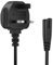 1.8 meter UK Power Cable (IEC320C13 to BS 1363) Kettle Lead/Power Cord Compatible with PS5/PS4/PS3 (Black)