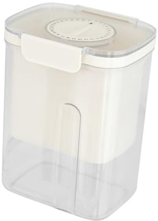 LAPYAPPE Griechischer Joghurtbereiter Joghurtsieb Lebensmittelechtes Material für Zubereitung von Frischem Joghurt mit Deckeldesign Bequem