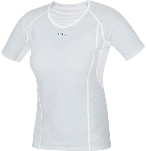 GORE WEAR Damen M Windstopper Base Layer Shirt, Light Grey/White, 40 EU