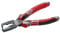 NWS 1451-69-180-SB MultiCutter Wire Stripping Pliers, Silver/Red
