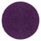 Teppium Moderner Hochflor Teppich Wohnzimmer 80 cm Rund Violett - Shaggy Flauschiger Teppich, Extra Weich, Pflegeleicht und Einfarbig - für Schlafzimmer, Küche und Esszimmer