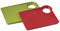 Zeal Kitchen Chopping Board with Non-Slip Base, Set of 2 (Lime 39cm/Red 34cm)
