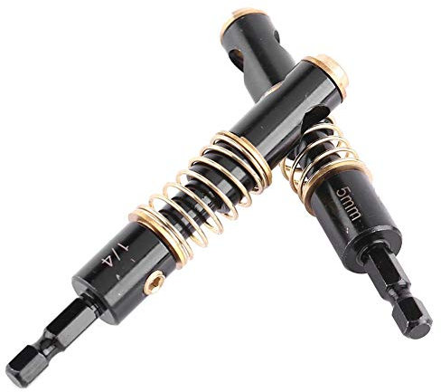 DIY Hinge Drill Bits, Hex-shank Drill Bits for Woodworking(5mm+1/4)