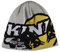 KINI Red Bull Rugged Beanie – Coole Mütze, Sportlich, Eingestickte Grafik Motiv-Mütze, Herren, One Size, Wintermütze, Stylisch, Accessoires – Grey