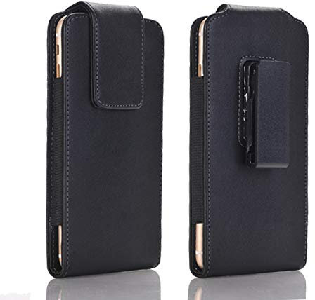 Premium Leather Belt Clip Pouch Holster for iPhone XR, 11, Cellphone Pouch Case Cover,Magnetic Closure