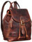 STILORD 'Allison' Rucksack Damen Modern Leder Vintage Daypack Klein Cityrucksack Rucksackhandtasche für Shopping Arbeit Reisen Echtleder, Farbe:bordeaux - braun