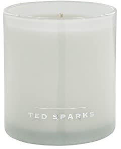 Ted Sparks Demi Fresh Linen Duftkerze im Glas, Höhe: 16 cm, Durchmesser: 15 cm, TED-D-CW02