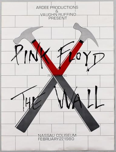 Pink Floyd Poster Vintage Rock Band The Wall Album Heavy Metal Wall Art Picture A4