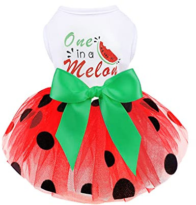 Dog Dress Dog Dresses for Small Dogs Girl Mesh Puppy Dress Summer Dog Clothes Yorkie Chihuahua Teacup Outfits Clothing Apparel Pet Cat Princess Dress Dog Birthday Shirts Outfit