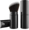 Falliny einziehbare Kabuki Make-up Pinsel, abgewinkelte Reise Puder Blush Pinsel Foundation Make-up Pinsel mit Abdeckung für Blush, Sonnenschutz, Bronzer, Polieren, Concealer, Highlighter