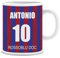 Mocheia SHOP Tazza Mug in ceramica tè, caffè o latte Idea Regalo – Personalizzata con Nome e Numero Bologna/Tifoso Bolognino