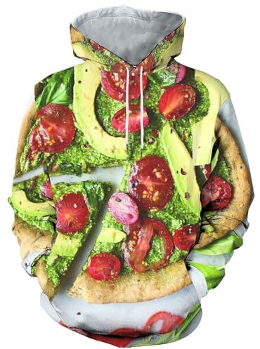 Hoodies Herren Frühling Dünnschliff Langarm Sweatshirt Kreativer 3D Druck Kapuzenpullover Herren Slim Fit Casual Pullover Atmungsaktiv Sport Pullover Herren WY-185 XL