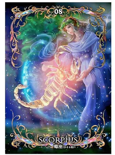 SHEGZHUC 30x40cm Diamond Painting Sternzeichen Skorpion 5D Diamant Painting Sternzeichen Skorpion Diamond Painting Tiere Diamant Malerei Kunst Stickerei Kreuzstich Bilder Geschenk Wanddekoration