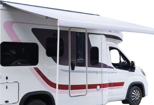 Wohnmobil-Markise, wasserdicht, sonnenfest, für den Außenbereich, Camping-Sonnenschutz, geeignet für Wohnmobile, Wohnmobile usw. (2,5 x 2)