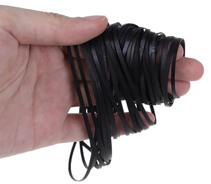 100 Stück sortierte flache Antriebsriemen, 2 mm Breite, Kassettenband, Maschinengurte für Blockflöten, tragbare Spieler, Recorder Gürtel
