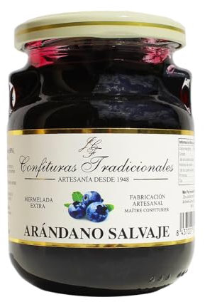 Confituras Tradicionales Mermelada Arándano Salvaje - Tarro 300 gr.