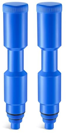 JNJOOD 2 Pack Pool Skimmer Plug, Pool Skimmer Guard, Skimmer Winterization Plug for 1 1/2Inch and 2Inch Threaded Skimmers