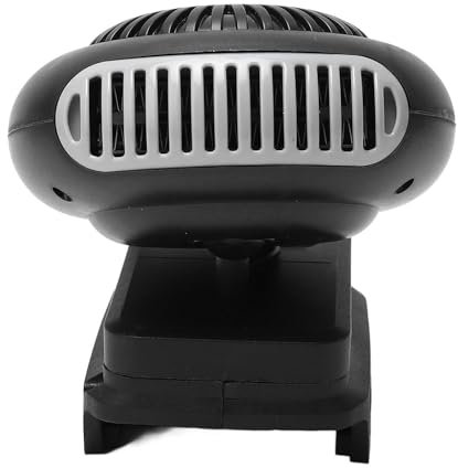 Chauffage D'espace alimenté par Batterie Petit Ventilateur de Chauffage électrique 170 W 2 Vitesses 18 V Fonctionnement Silencieux Compact et Portable Convient aux Petits Endroits