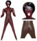 Sadodo Black Aufblasbare Liebespuppe Frau Sexy 155 cm mit 3 Lustöffnungen,Erotik Puppe Liebespuppe Women Gadget Erotik Scherzartikel Stimulierende Party Requisiten Dekoration für Männer,Dunke
