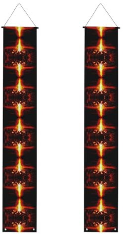 Vulkan-Veranda-Schild, Abschlussdekoration, Banner für Party-Dekoration