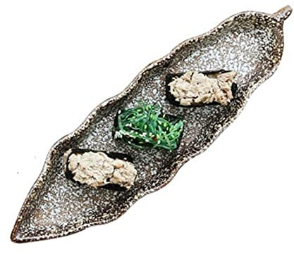 ETZRYSYB Piatti piani Sushi Vassoio Hotel Stoviglie Commerciale Rettangolare Creativo Hot Pot Snack Art Raw Dinner Plate