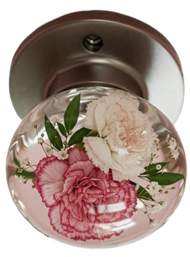 Bouton de porte | Bouton de porte d'intérieur rond rétro – Poignées de porte robustes à rotation fluide pour chambre à coucher, décoration artistique pour salle de stockage, entrée, studio