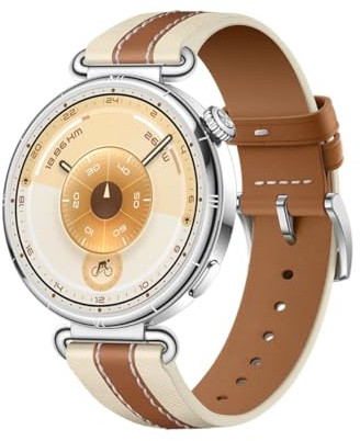 Huawei Watch GT 6 GPS-Smartwatch, 41 mm, AMOLED-Touchscreen, bis zu 14 Tage Akkulaufzeit, Radfahren, 100+ Sportmodus, iOS- und Android-kompatibel, ganztägige Gesundheitsüberwachung, emotionales