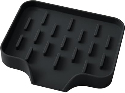 Quorvex Portasapone da bagno | Scolapiatti in spugna per vasca da bagno – Portasapone in silicone per doccia, vasca da bagno, bagno, casa, cucina