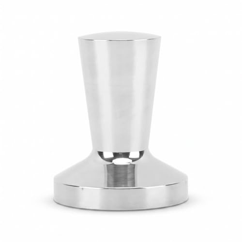 Espresso Tamper 40mm, Edelstahl Kaffeestampfer für gleichmäßiges Kaffeepulver Pressen, Handtamper mit ergonomischem Griff, Kaffee Presswerkzeug für Espresso Maschine und Kaffee Zubehör